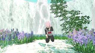 Goku Black from Dragon Ball z Singing and Dancing