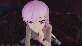 MMD R18? Pink Misaka - Sweet Devil 1087