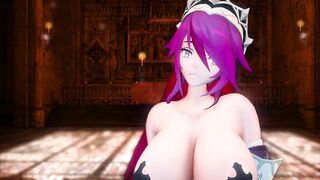 Mmd Genshin Impact Rosaria Big Tits Sexy Lady 3d Hentai Hot and Sexy