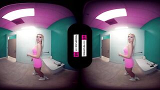 VR 3D 180 - TRYING DRESS ON MY BIG FAKE TITS - VIRTUAL REALITY 4K POV SEXY