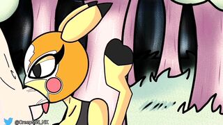 Pikachu Blowjob Cum (Pokemon parody)