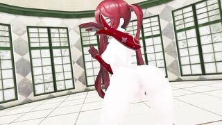 Ganimata GhostDance Mona - Nude 3d Red Hair Color Edit Smixix