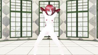 Ganimata GhostDance Mona - Nude 3d Red Hair Color Edit Smixix