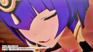 Candace Genshin Impact 3D HENTAI Animation part2 Shortver