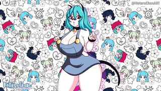 Sad Cat Dance Sexy Animation Hentai By HotaruChanART