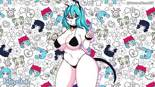 Sad Cat Dance Sexy Animation Hentai By HotaruChanART