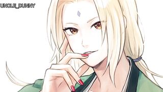 Jerk Off Challenge - Tsunade AND Raikage