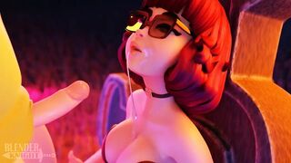 Velma Halloween Animation (Blenderknight, LewdHeart)