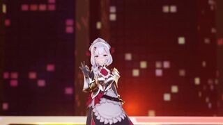 Genshin Impact Noelle Cute MMD