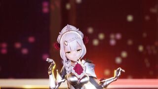 Genshin Impact Noelle Cute MMD