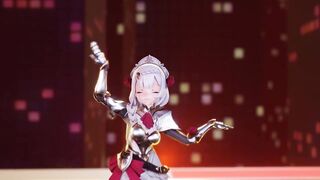 Genshin Impact Noelle Cute MMD