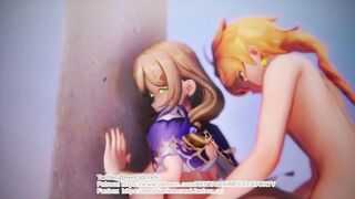 Lisa Genshin Impact 3D HENTAI Animation Shortver