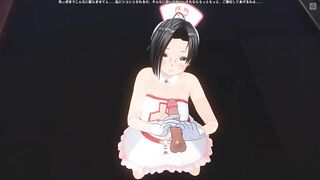 3D HENTAI POV nurse jerked off the patient