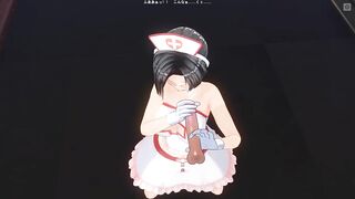 3D HENTAI POV nurse jerked off the patient