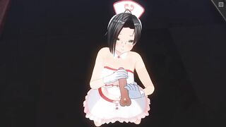 3D HENTAI POV nurse jerked off the patient