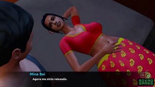 Insimology ep 6 Transei novamente com Vizinha Indiana Gostosa