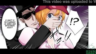 One piece parody Hentai Koala Submissive in Dressrosa