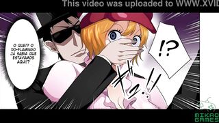 One piece parody Hentai Koala Submissive in Dressrosa