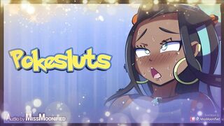 Project Pokesluts: Nessa Public Beach Sex (Pokemon Audio)