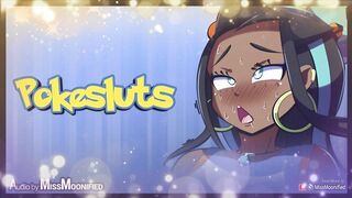 Project Pokesluts: Nessa Public Beach Sex (Pokemon Audio)