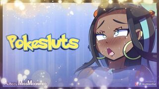 Project Pokesluts: Nessa Public Beach Sex (Pokemon Audio)