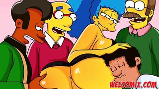 All in on a Gang Bang - The Simptoons