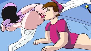 Timmy Turner X Trixie Tang as Adults! Rule34 hentai