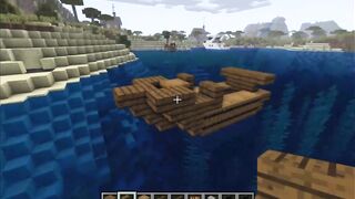 How to build a small pirate ship in Minecraft