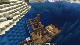 How to build a small pirate ship in Minecraft