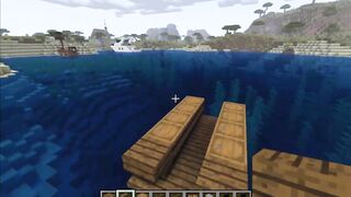 How to build a small pirate ship in Minecraft