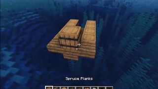 How to build a small pirate ship in Minecraft