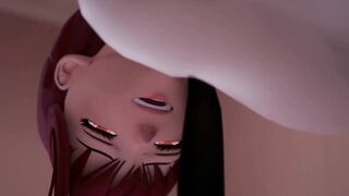 Makima Hard Blowjob Denji Cum In Mouth | Chainsaw Man | 3D