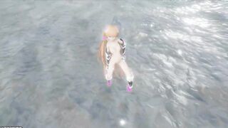 MMD R-18 Conqueror Angela Balzac - Space Purple Armor Color Edit Smixix