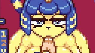 Neko Touch DX pixel art blowjob