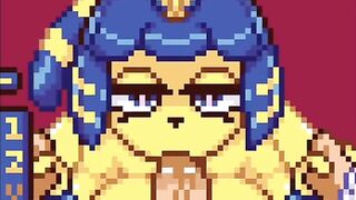 Neko Touch DX pixel art blowjob