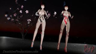 MMD R18 4k Kangxi and sister - Worth It - 1025