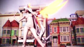 [MMD R-18] Honkai Impact - God Kiana Lamb [4K UNCENSORED HENTAI]