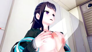 Maki Oze FireForce 3D Hentai 2/7