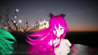 MMD R18 4k  Mirror dance Yamakaze - Lupin 1032