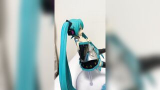 フィギア ぶっかけ 初音ミク figure Bukkake