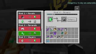 TODOS los TRADEOS del ALDEANO de ARMADURAS MINECRAFT BEDROCK 1.19 FULL DIAMANTE!