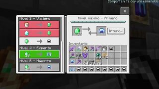 TODOS los TRADEOS del ALDEANO de ARMADURAS MINECRAFT BEDROCK 1.19 FULL DIAMANTE!