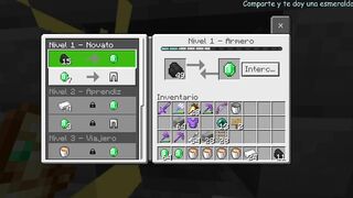 TODOS los TRADEOS del ALDEANO de ARMADURAS MINECRAFT BEDROCK 1.19 FULL DIAMANTE!