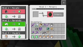 TODOS los TRADEOS del ALDEANO de ARMADURAS MINECRAFT BEDROCK 1.19 FULL DIAMANTE!