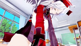 Prinz Eugen azur lane 3D hentai 5/7