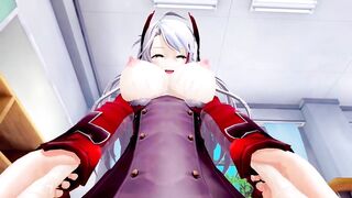 Prinz Eugen azur lane 3D hentai 5/7