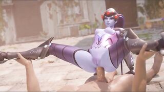 3D Compilation Overwatch Dva Threesome Widowmaker Anal Fucked Symmetra Mercy Uncensored Hentai