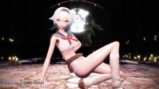 Genshin Impact - Eula Dancing For You [UNCENSORED HENTAI 4K]