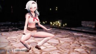 Genshin Impact - Eula Dancing For You [UNCENSORED HENTAI 4K]