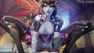 3D Compilation Overwatch Mercy Missionary Widowmaker Dick Ride Tracer Sombra Uncensored Hentai